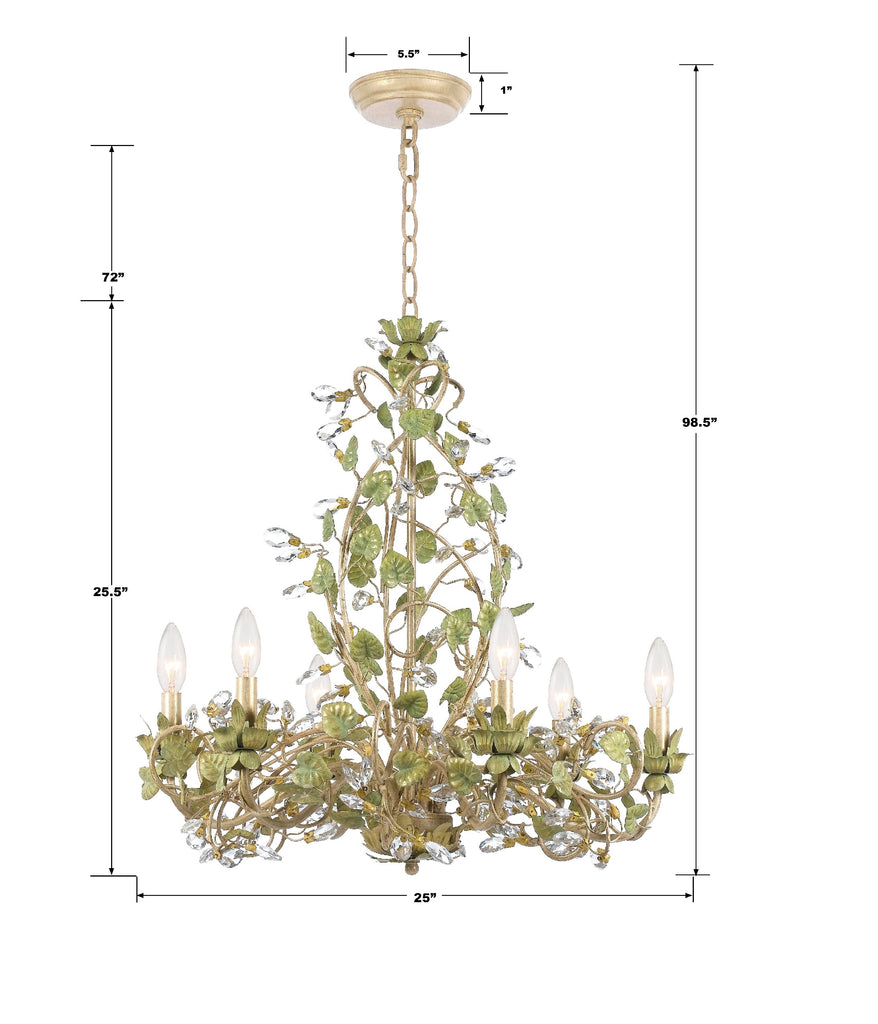 Josie 6 Light Chandelier