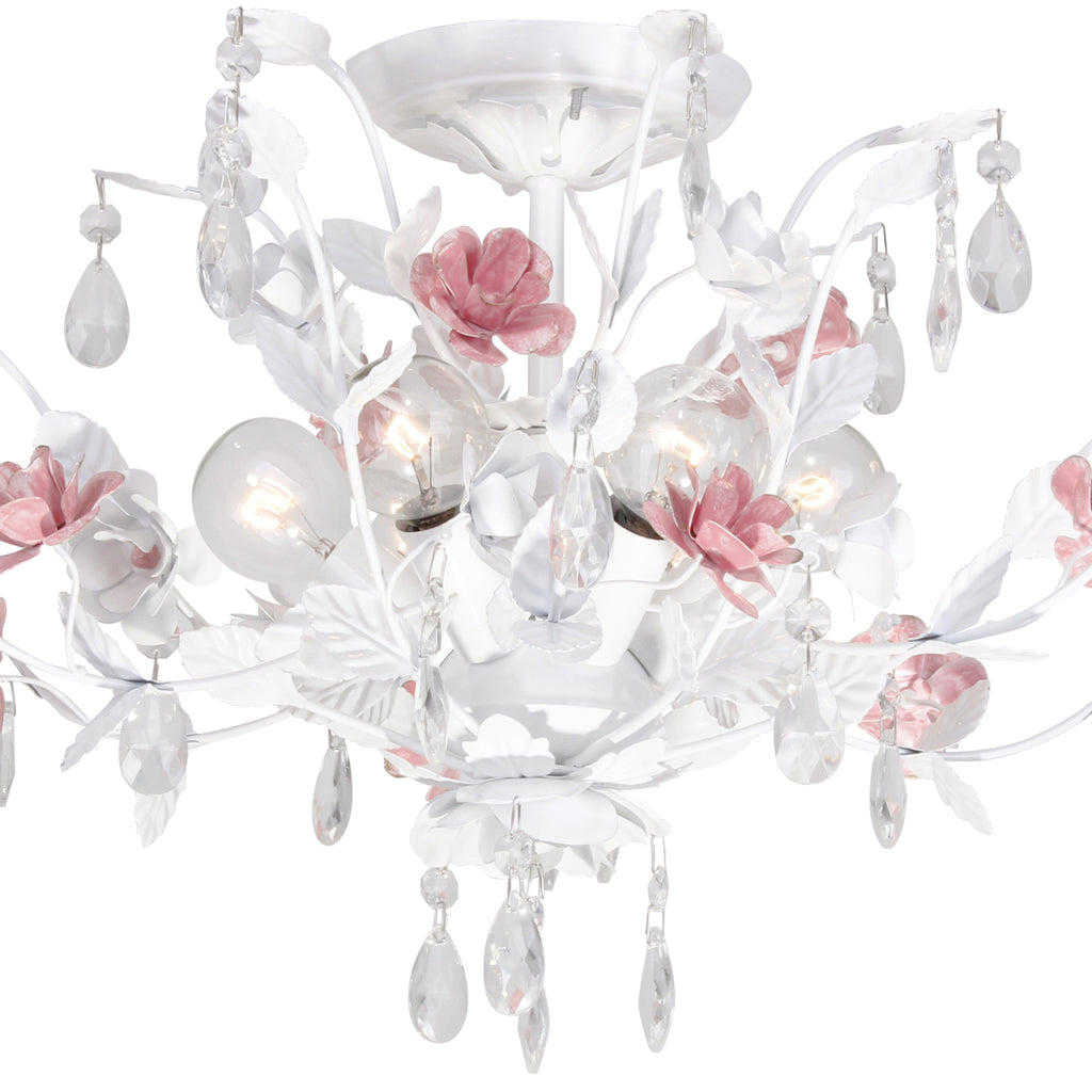 Lola 6 Light Semi Flush