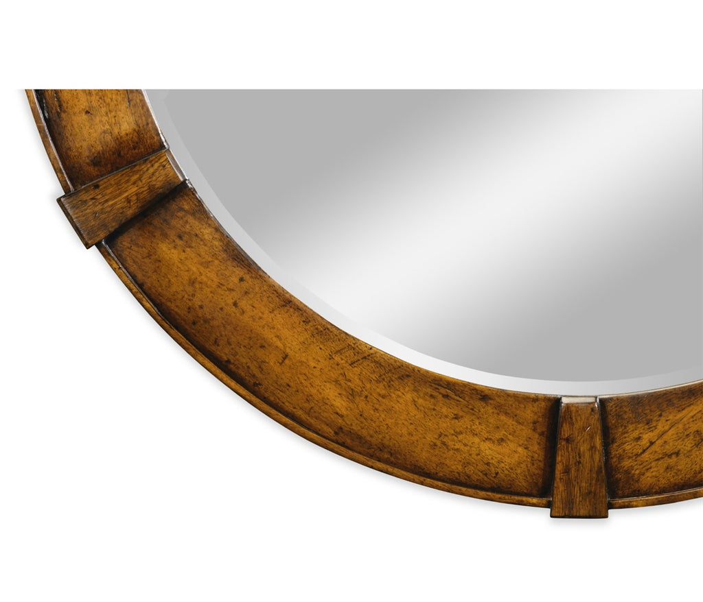 Casually Country Round Accent Mirror