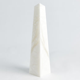 Alabaster Obelisk : Alabaster Obelisk (Large / White)