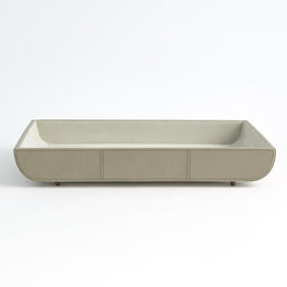 Curved Corner Tray : Curved Corner Tray (Light Grey)