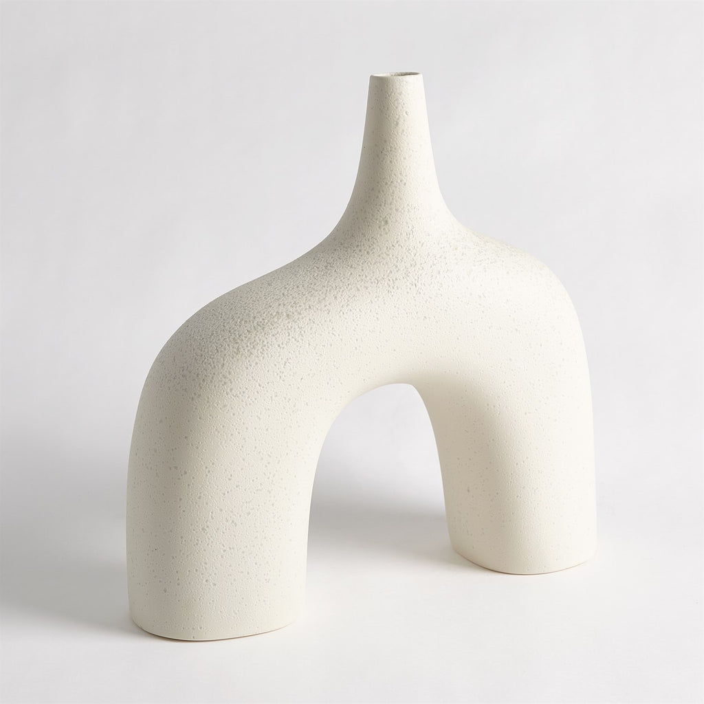 Stretch Vase - Cream Stone, Large