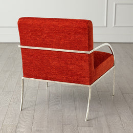 Swoop Chair - Nickel : Swoop Chair - Nickel (Orange)