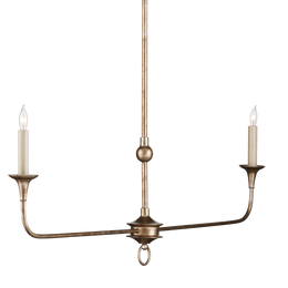 Nottaway Bronze Linear Chandelier