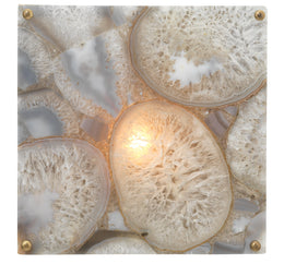 Adeline Square Wall Sconce-Lavender