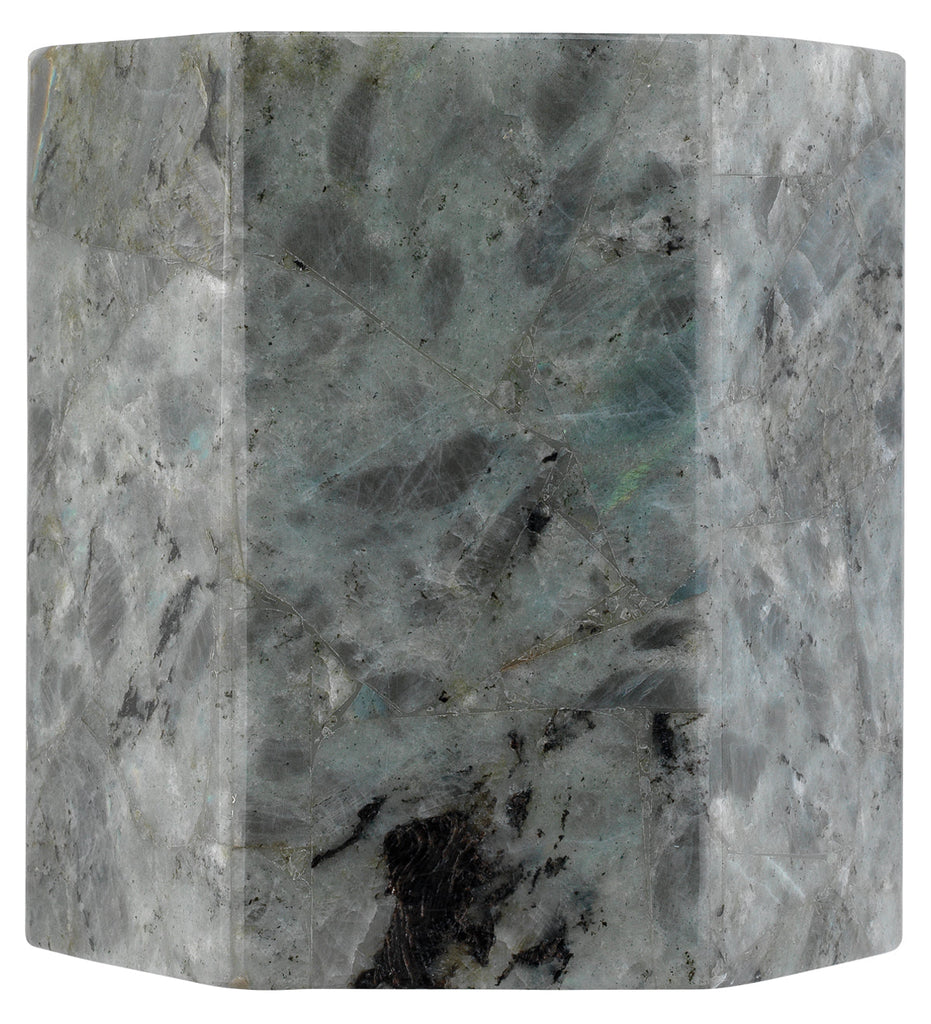 Borealis Hexagon Wall Sconce-Grey