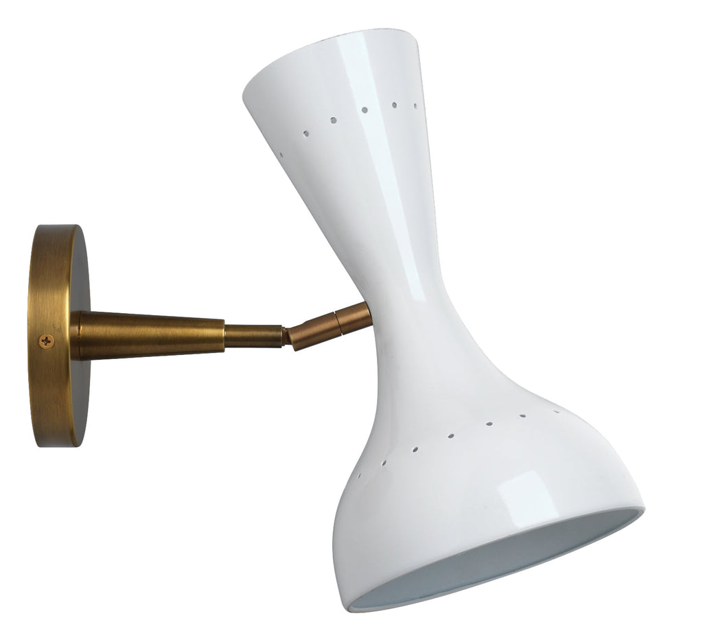 Pisa Wall Sconce-White