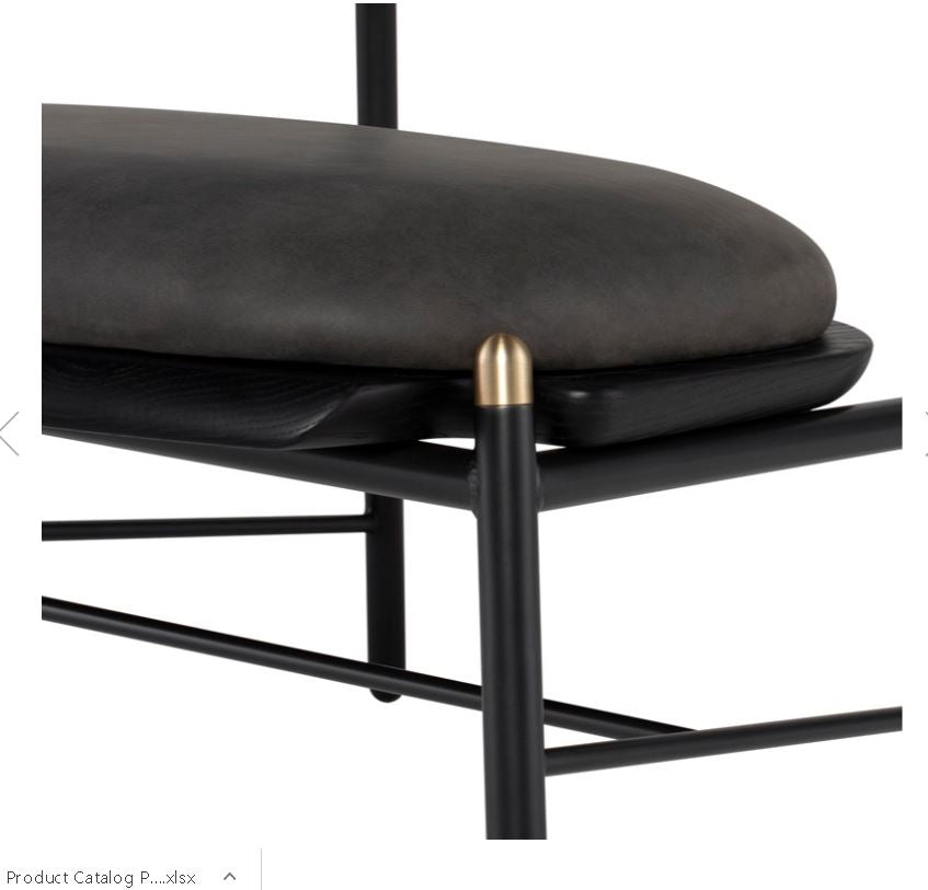 Kink Occasional Chair - Storm Black