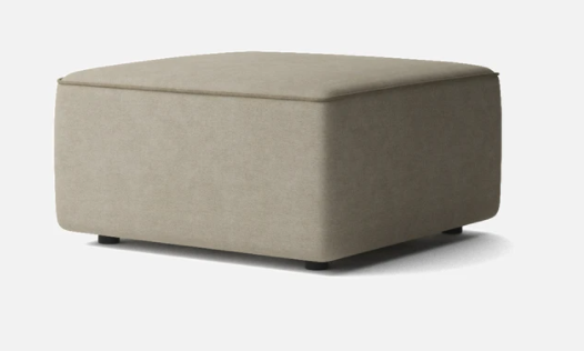 Eave Modular Sectional, 34in Pouf, Savanna 202