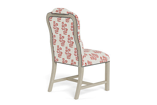 Jack Chair - Floral Blockprint - Red