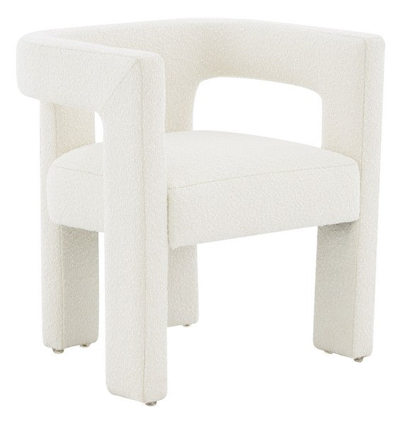 Deandre Contemporary Boucle Dining Chair