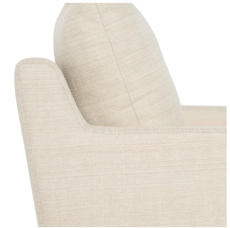 Anders Sofa - Sand with Brushed Gold Legs