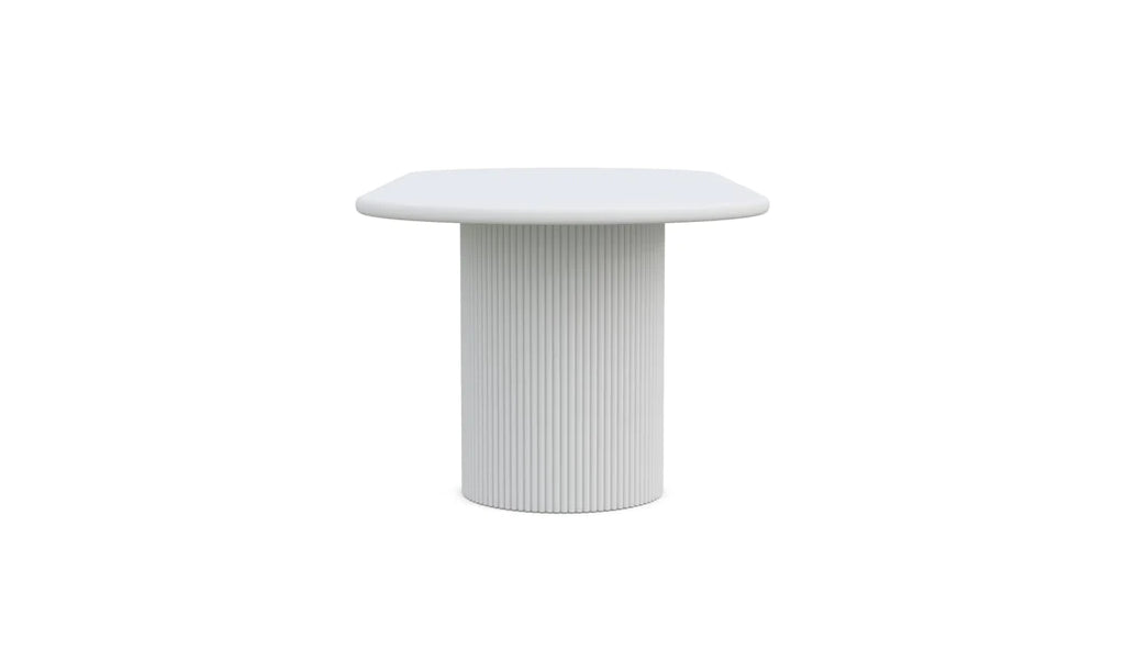 Palma-96" Dining Table-White
