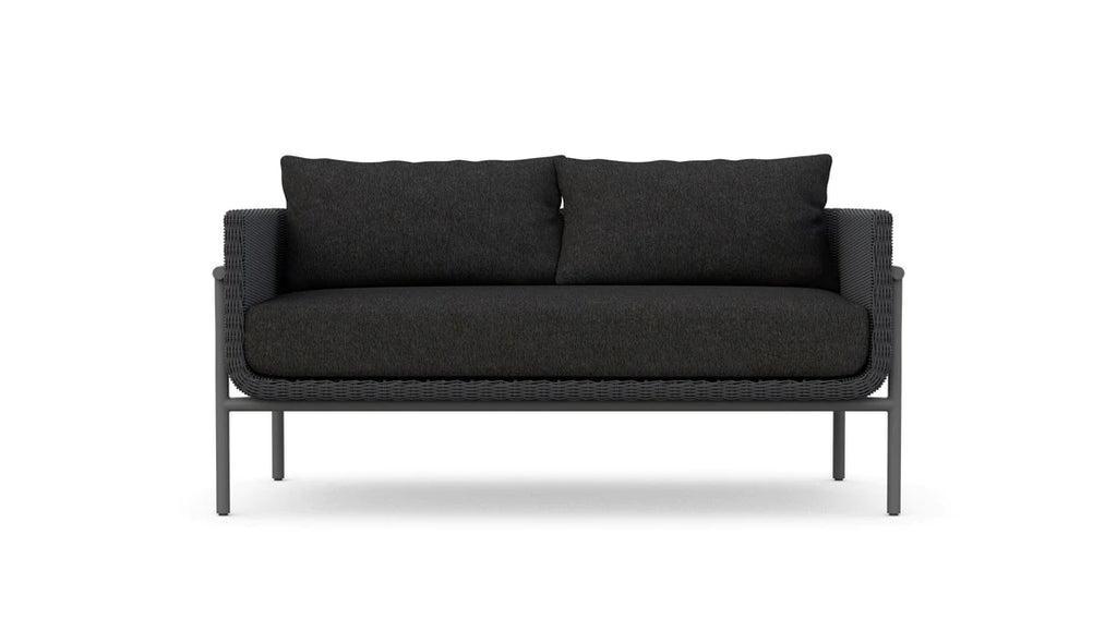 Hampton - Loveseat - Onyx with Midnight Cushion