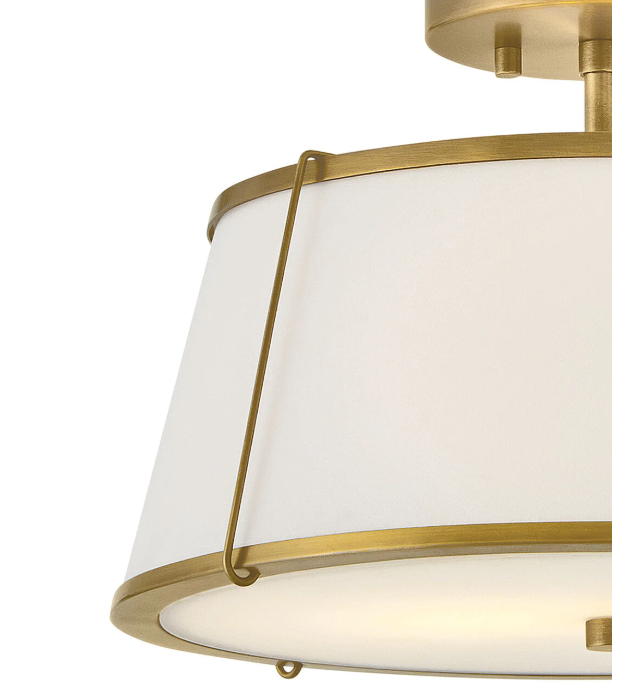 Clarke Medium Semi-Flush Mount