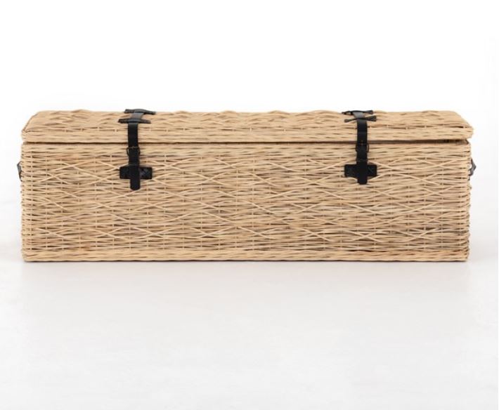 Ember Trunk-Natural Cross Weave