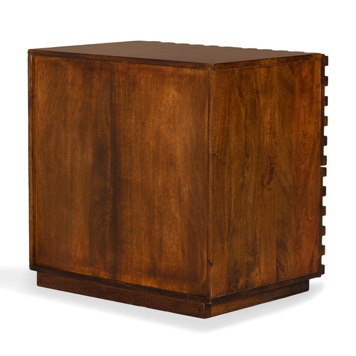 Maze Wood Night Stand