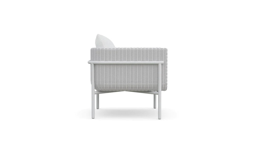 Hampton - Club Chair - Beach - White with Cloud Cushion