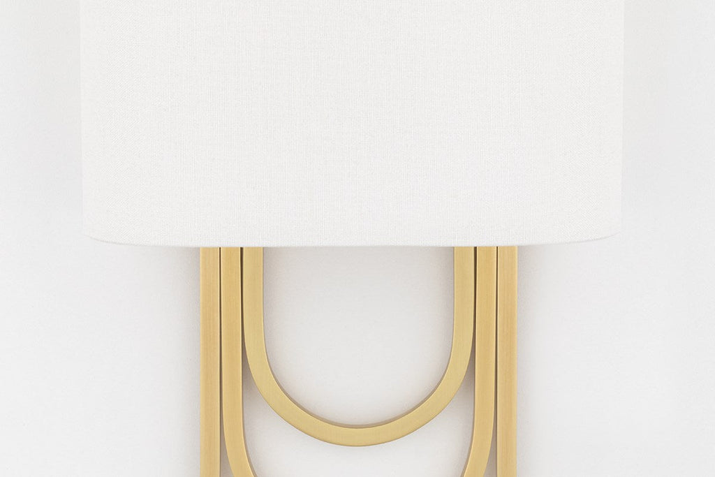 Farah Wall Sconce - Aged Brass