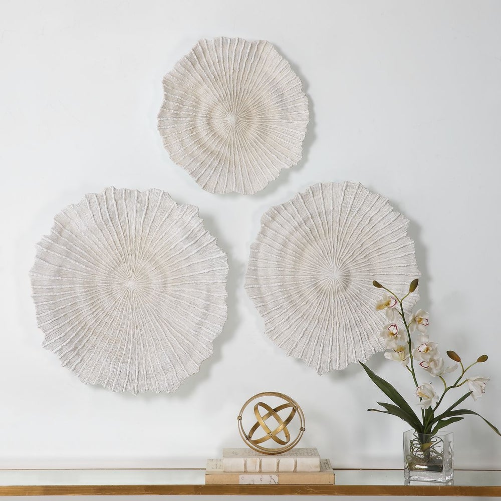 Ocean Gems Wall Decor, Natural, Set of 3