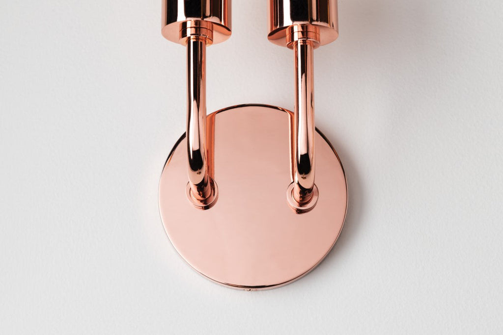 Ava Semi Flush - Polished Copper