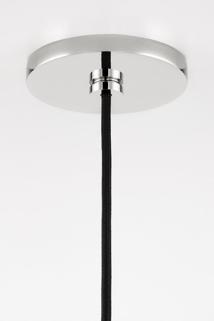 Milo Pendant 10" - Aged Brass/Dusk Black