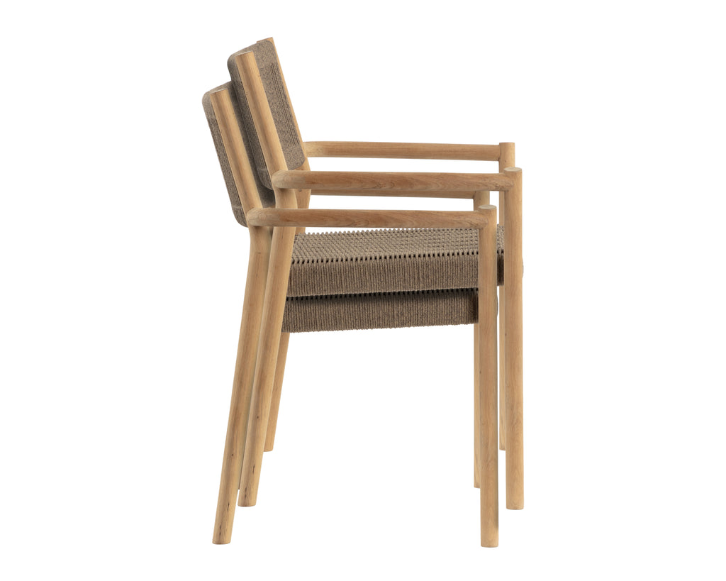 Kavala Stackable Dining Armchair - Set of 2