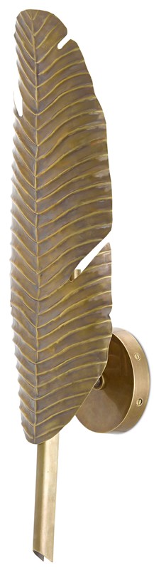 Tropical Leaf Wall Sconce