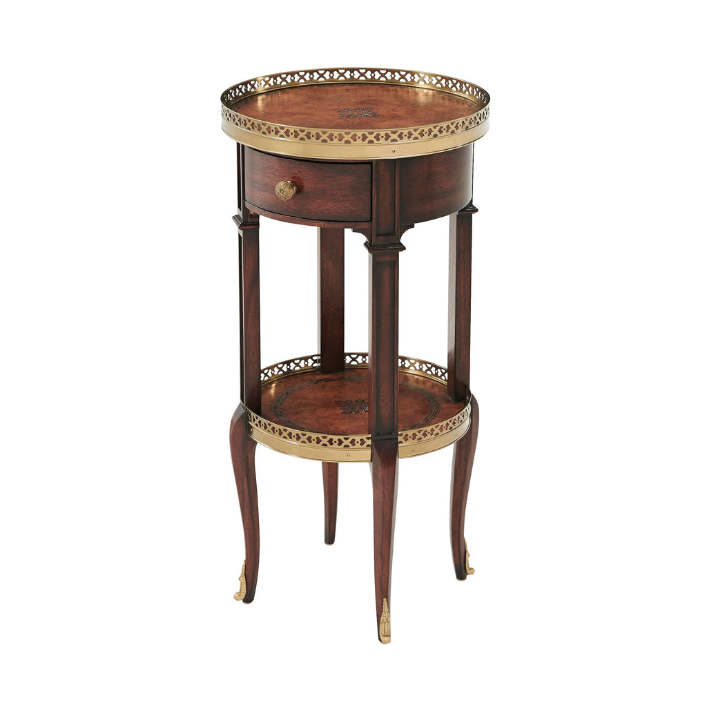 Louis XVI Circle Accent Table