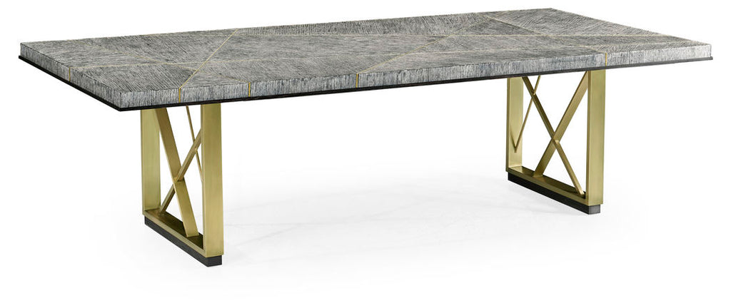 Geometric 108" Dining Table