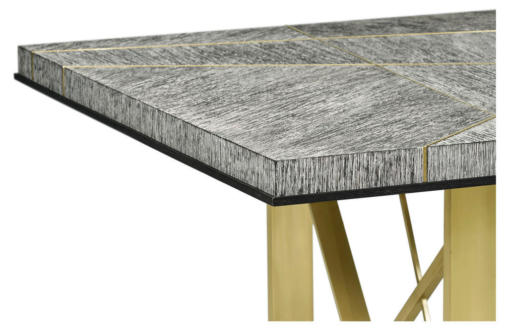 Geometric 108" Dining Table