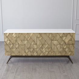 Triangle Cabinet : Triangle Cabinet (Brass)