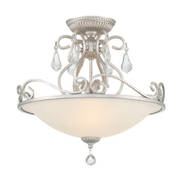 Ashton 3 Light Semi Flush