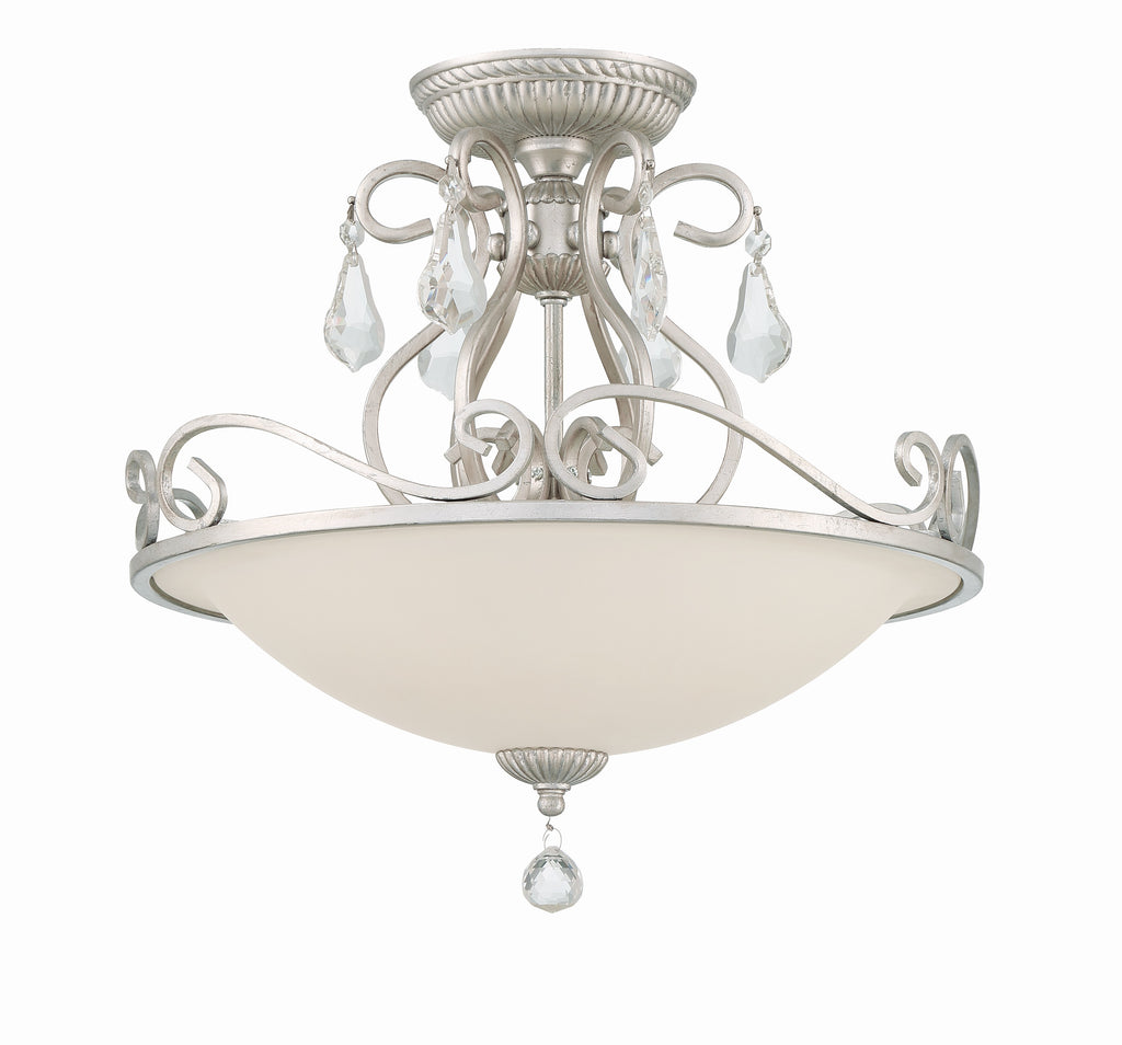 Ashton 3 Light Semi Flush