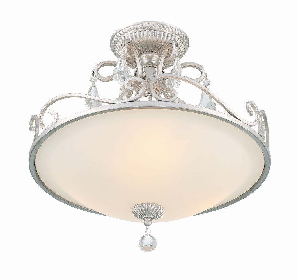 Ashton 3 Light Semi Flush