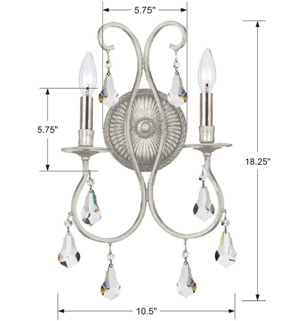 Ashton 2 Light Sconce