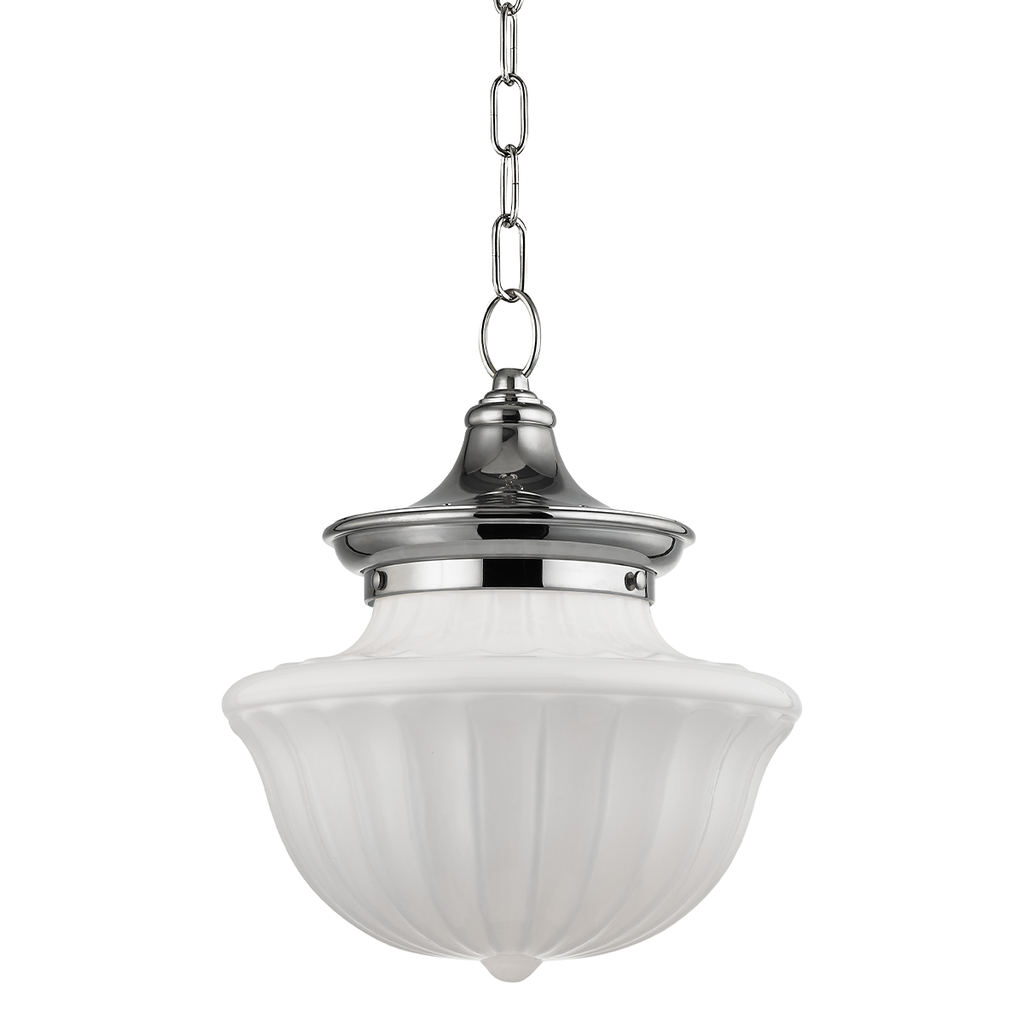 Dutchess Pendant 14" - Polished Nickel