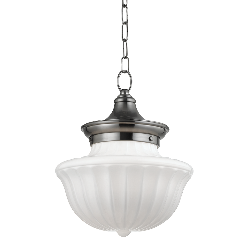 Dutchess Pendant 14" - Satin Nickel