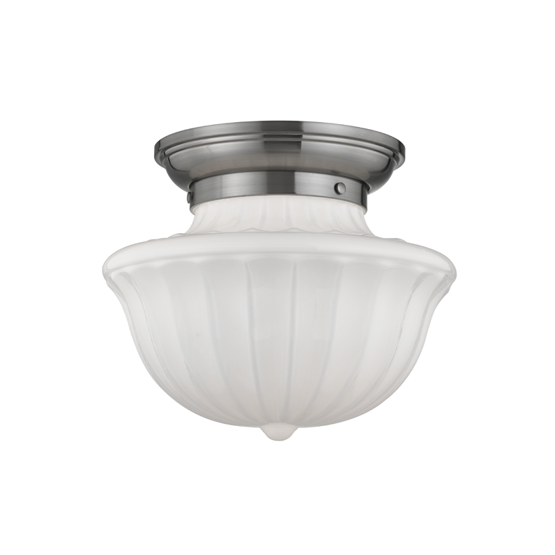 Dutchess Flush Mount 10" - Satin Nickel