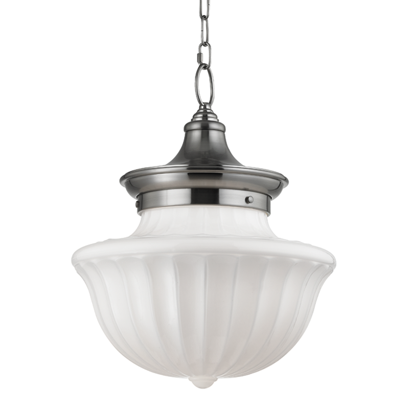 Dutchess Pendant 18" - Satin Nickel