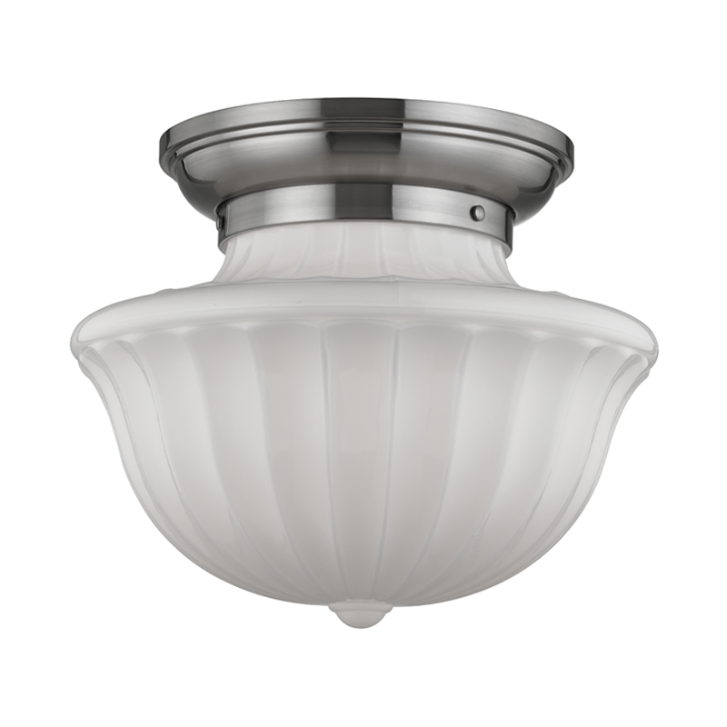 Dutchess Flush Mount 12" - Satin Nickel