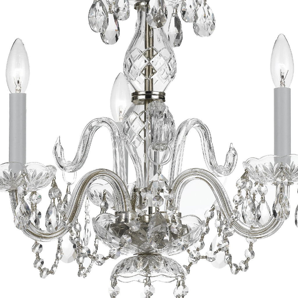 Traditional Crystal 3 Light Mini Chandelier