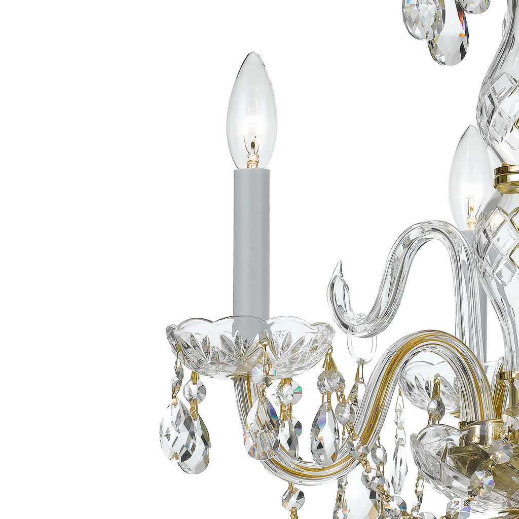 Traditional Crystal 3 Light Mini Chandelier