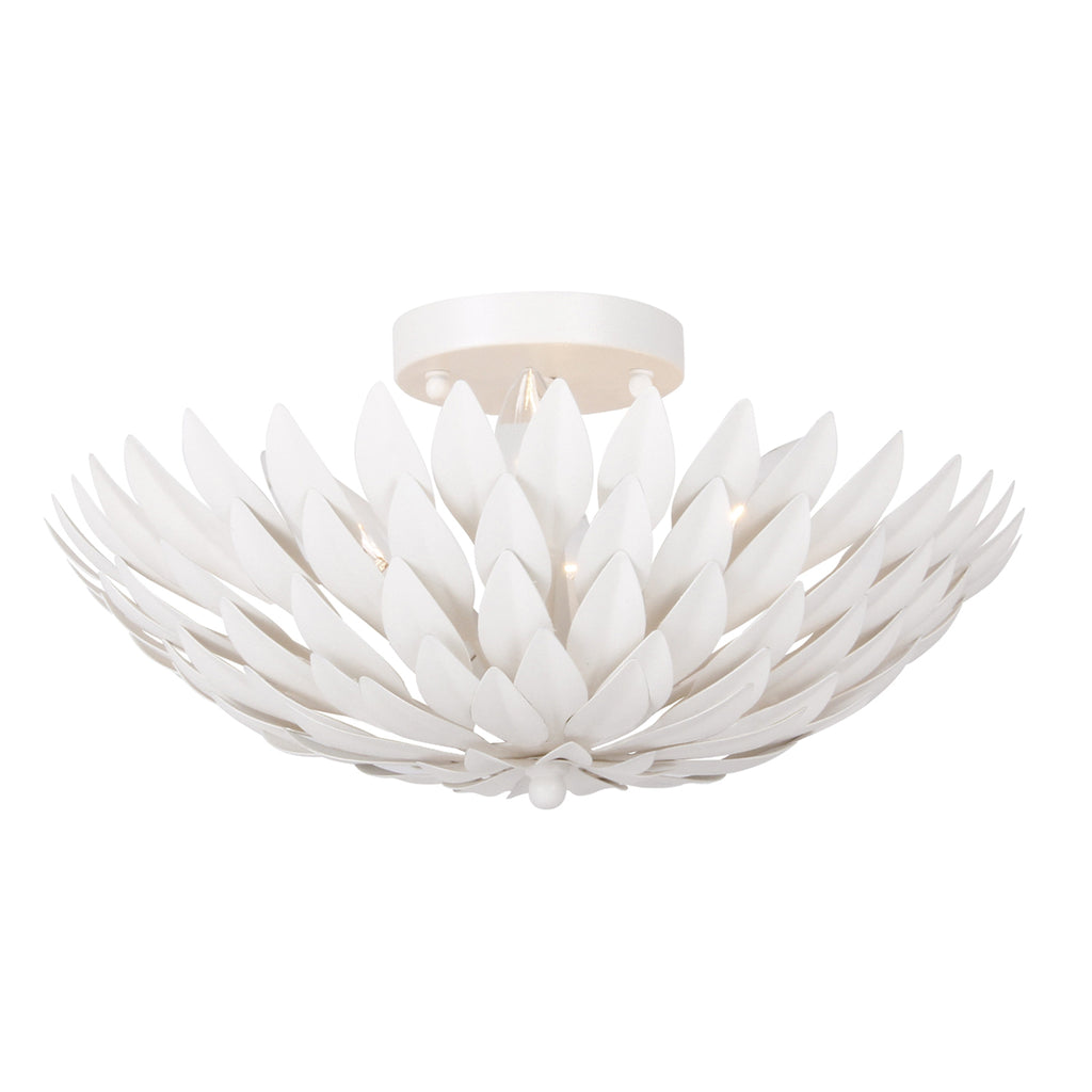 Broche 4 Light Semi Flush