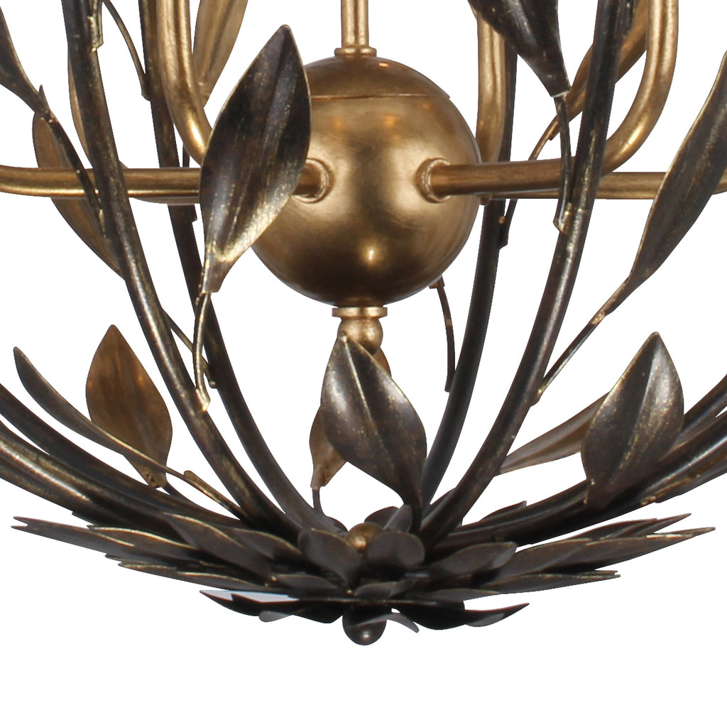 Broche 6 Light Chandelier