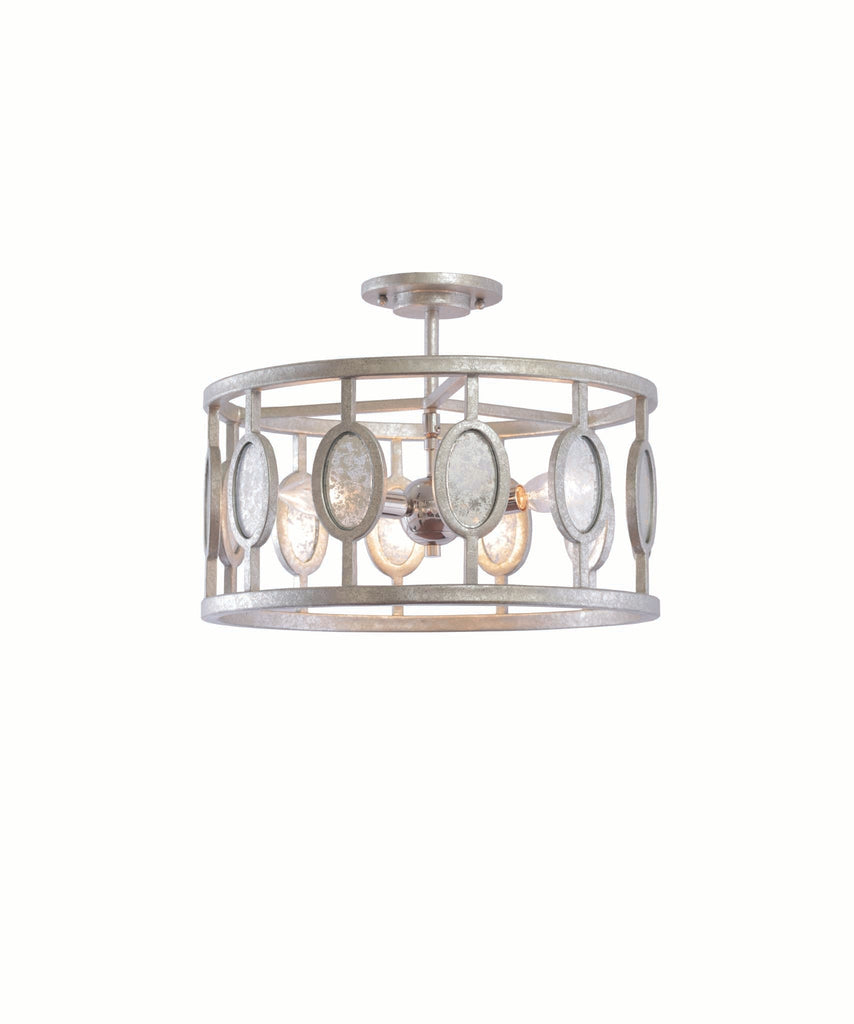 Palomar 3 Light Semi Flush Mount