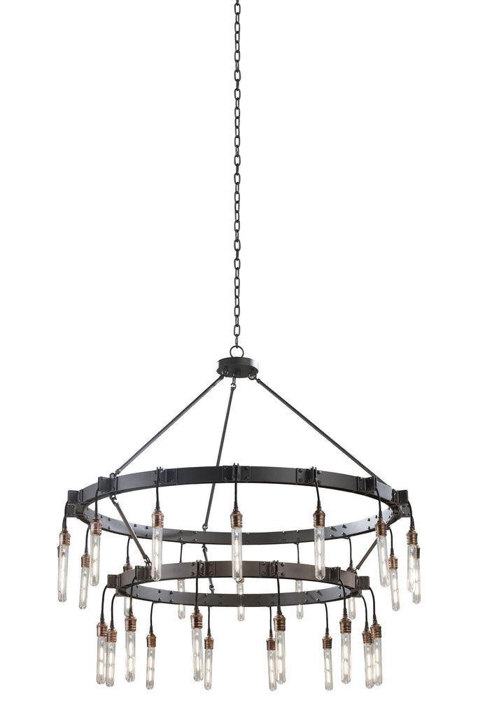 Stuyvesant 12+16-Light 2-Tier Chandelier