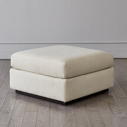 Alder Sectional Ottoman, Moonstone