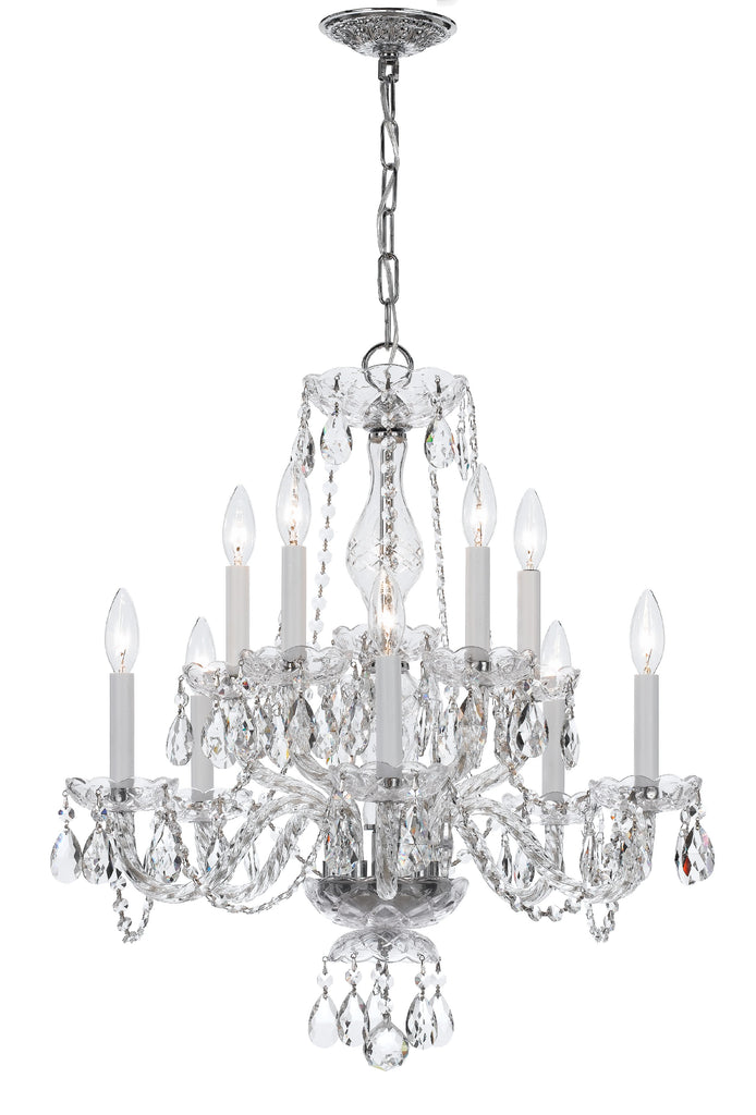 Traditional Crystal 10 Light Chandelier