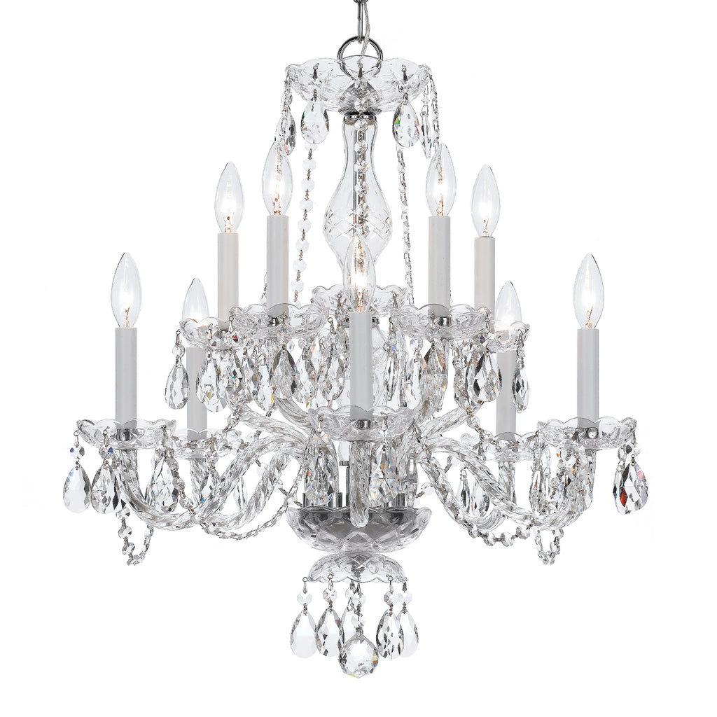 Traditional Crystal 10 Light Chandelier